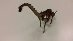 Laser Cut Brachiosaurus