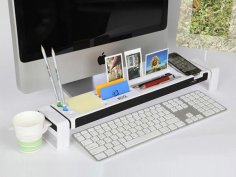 Desk Organizer In Front Of PC 3D Printer Model