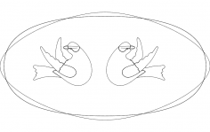 Double Dove dxf File