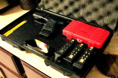 Laser Cut Glock 27 Gun Custom Foam For Gun Case