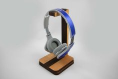 Laser Cut Headphone Stand