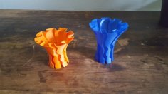 Flow Vase 3D Printer Model