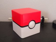 PokeBall Case For Game Boy Advance Games 3D Printer Model