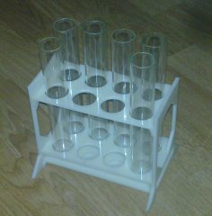 Laser Cut Test Tube Rack