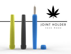 Cigarette Joint Holder – Blunt Case (Vase Mode) 3D Printer Model