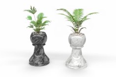 Planter Pot – Chess Pawn 3D Printer Model