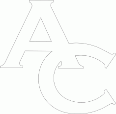 AC Logo DXF File