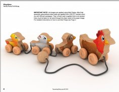 Scroll Saw Magic Dinosaur Buddies + Wild Animal Buddies Wood Toy Plans (2  PDF Downloads + SVG Files)