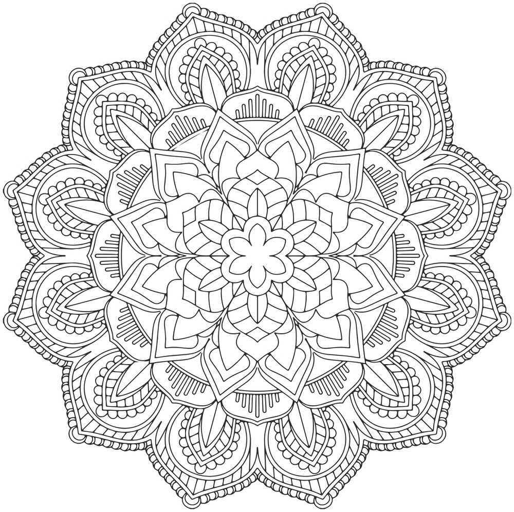 Mandala Design Vector Free Vector cdr Download - 3axis.co