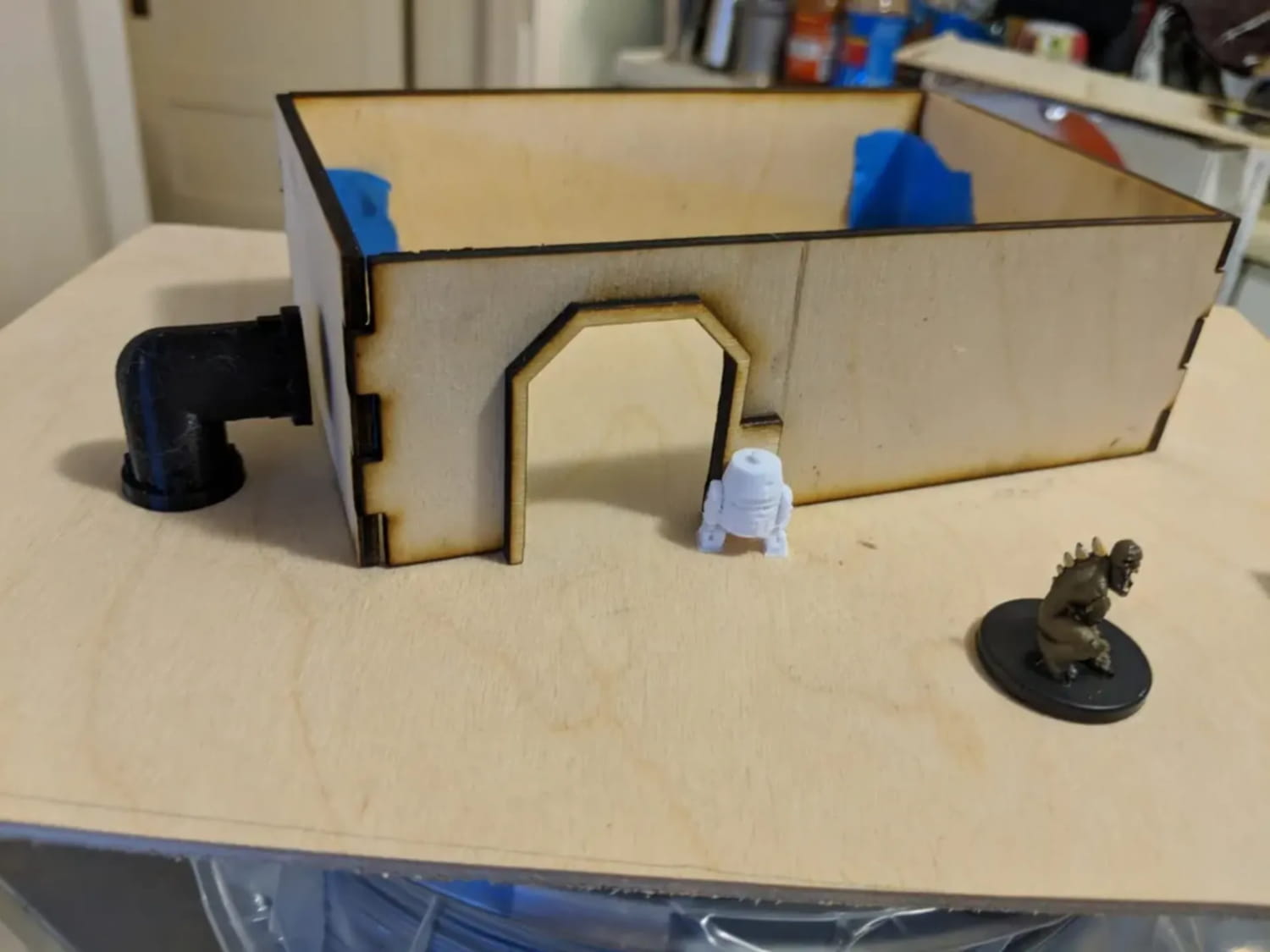 Laser Cut Star Wars Legion Building SVG File