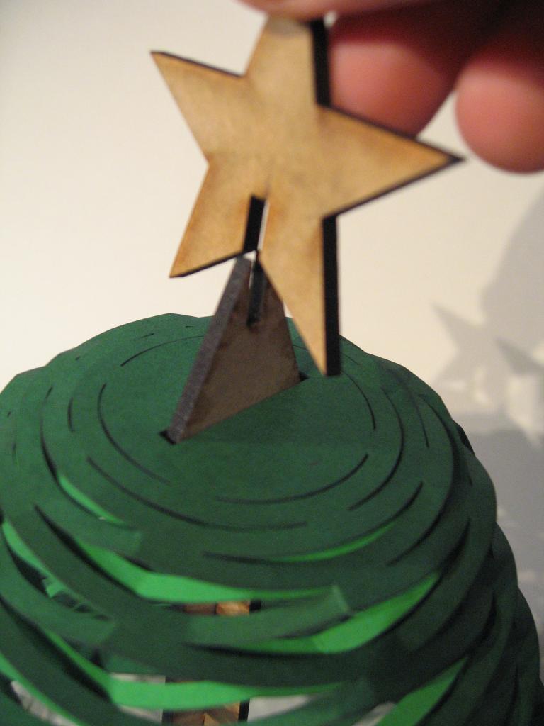 Laser Cut Christmas Tree Ornament SVG File