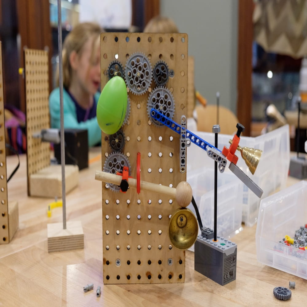 Laser Cut LEGO Tinkering Pegboard SVG File