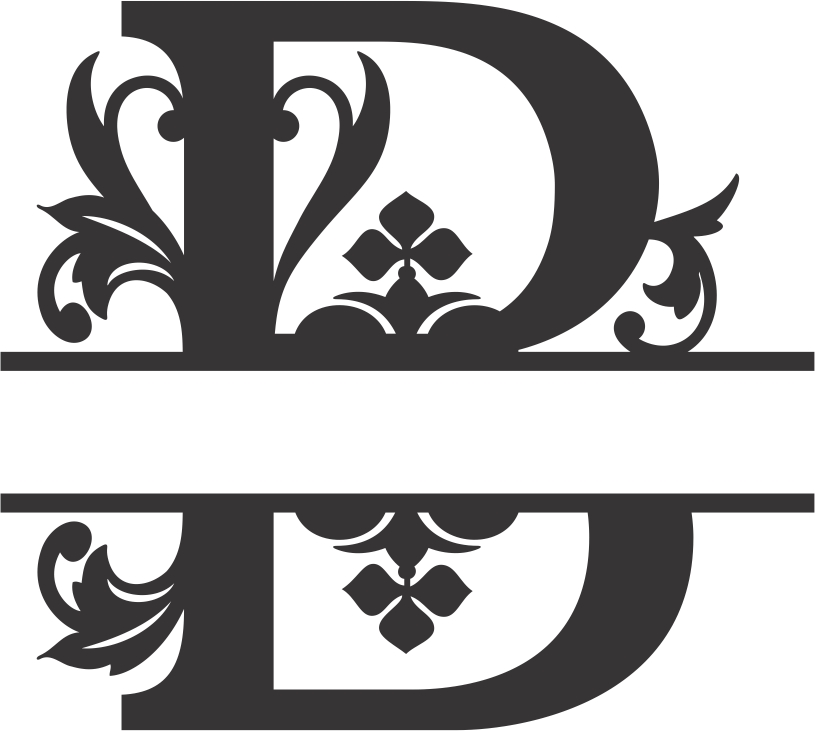 Regal Split Font B DXF File Free Download - 3axis.co