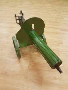 Laser Cut Maxim Machine Gun Free Vector