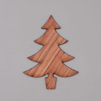 Laser Cut Wooden Christmas Tree Wood Shape Free Vector