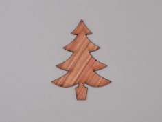 Laser Cut Wooden Christmas Tree Wood Shape Free Vector