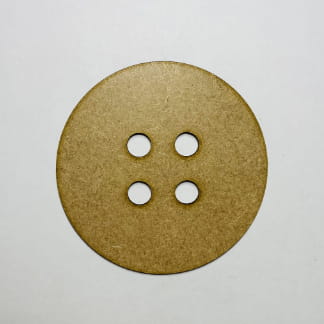 Laser Cut Wood Button Unfinished Cutout Shape Free Vector