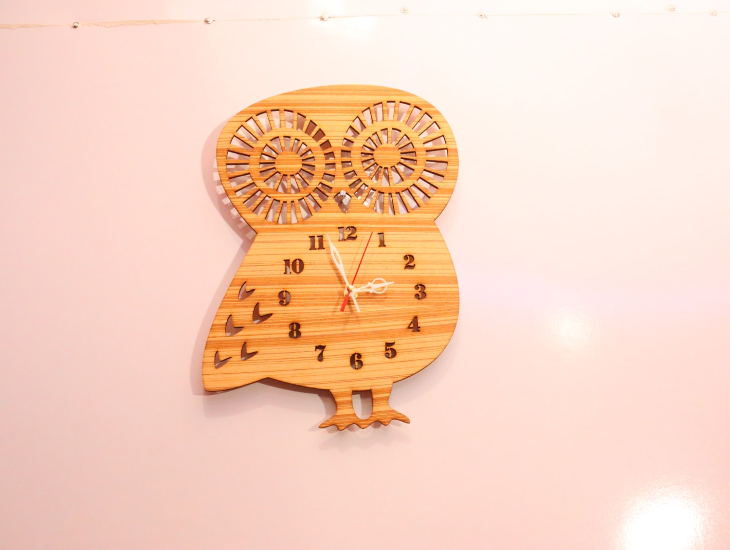 Laser Cut Owl Clock SVG DXF CDR AI PDF Free Download - 3axis.co