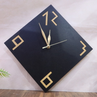 Laser Cut Minimalist Modern Wall Clock Free Vector