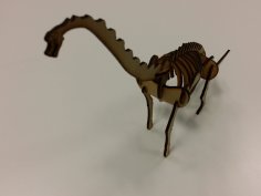 Brachyosaurus Lasergeschnittenes 3D-Puzzle