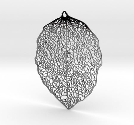 Laser Cut Aspen Leaf