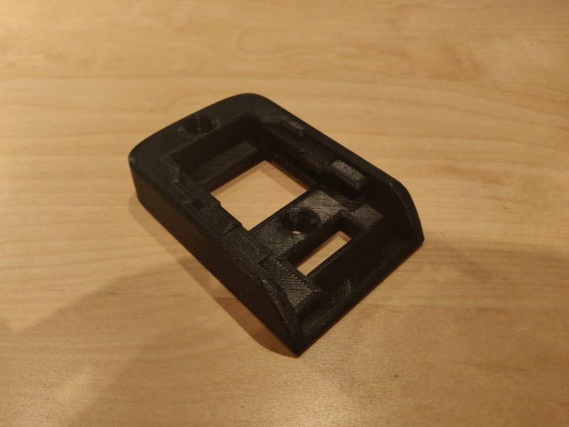 DeWalt Battery Holder 3D Printer Model Download Free STL File - 3axis.co