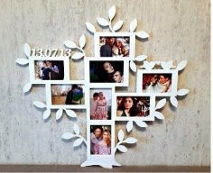 Family Tree Picture Frame Free Vector