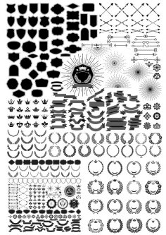 Decor Set Free Vector