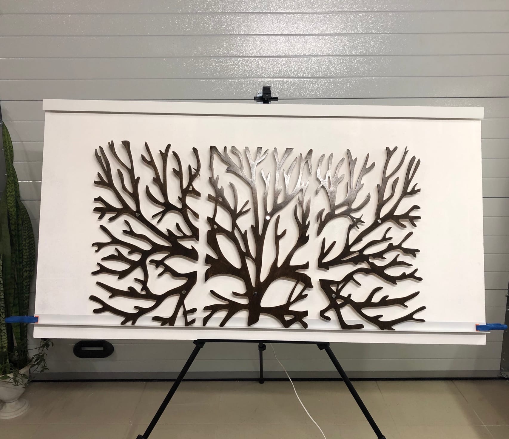 لوحة ديكور جدار شجرة مقطوعة بالليزر