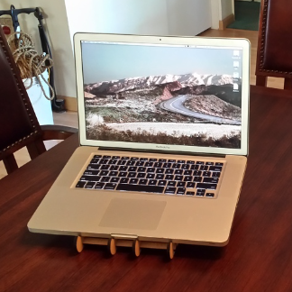 Laser Cut Wood Laptop Stand SVG File