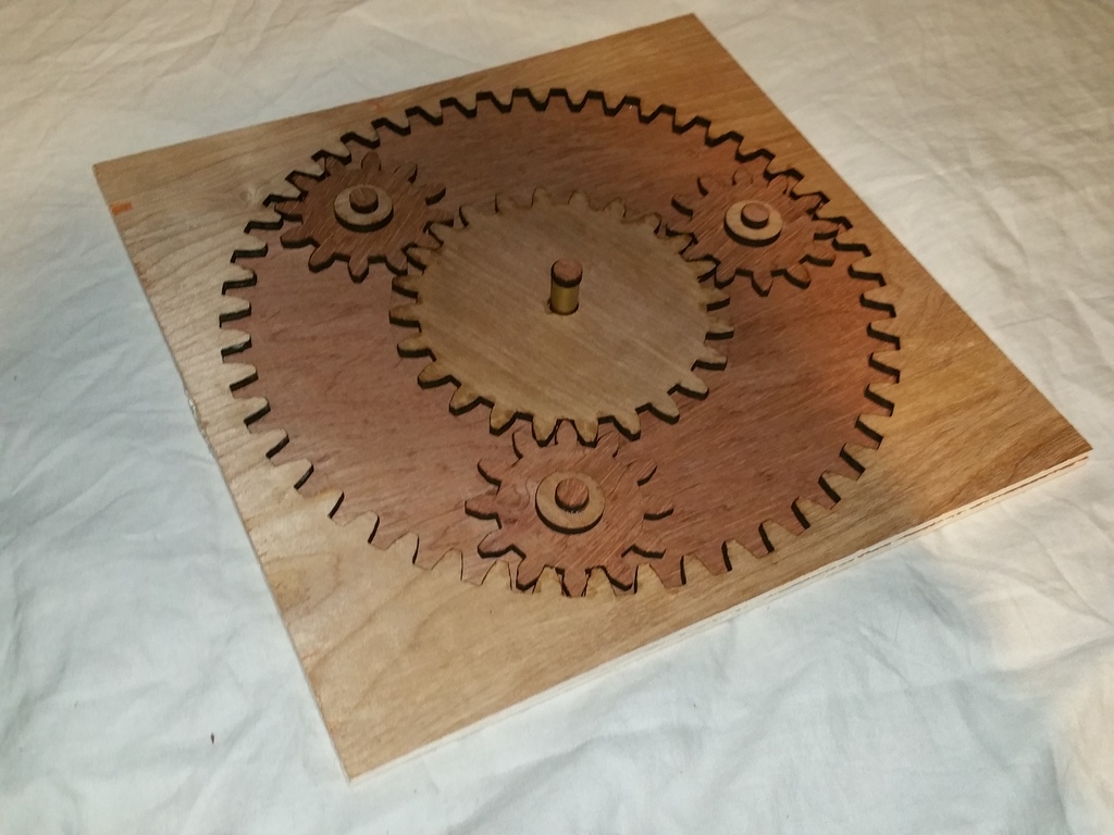 Laser Cut Planetary Gears DXF File Free Download - 3axis.co