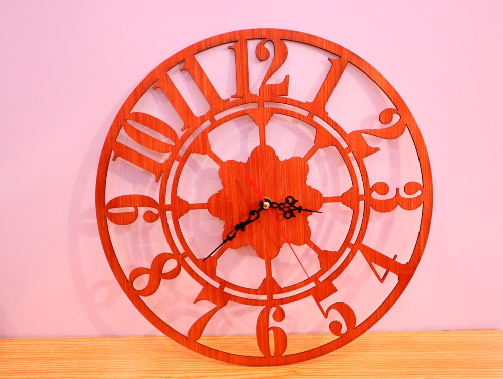 Laser Cut Modern Decor Wall Clock Svg Dxf Cdr Ai Pdf Free Download