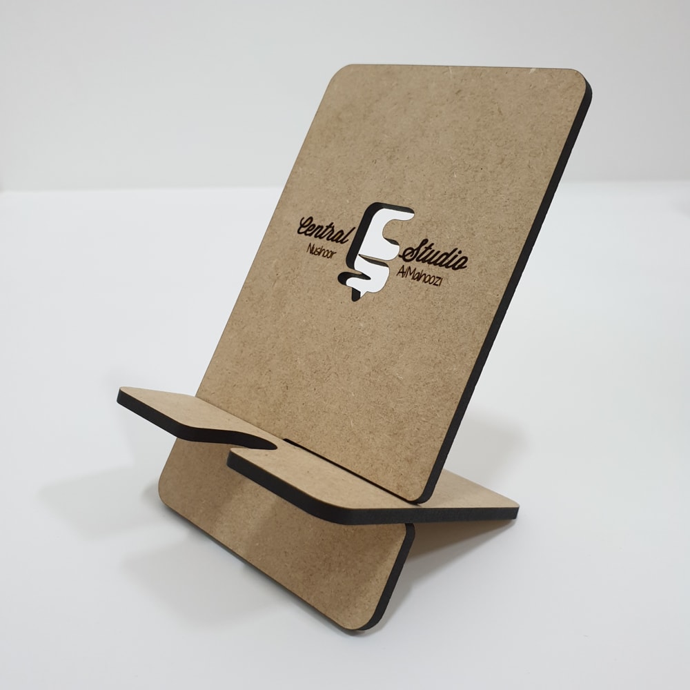 Laser Cut Phone Holder Phone Stand PDF File Free Download - 3axis.co