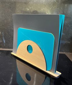 Laser Cut Kitchen Countertop Cutting Mat Stand 5mm SVG File