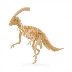 Parasaurolophus 3D Puzzle DXF File