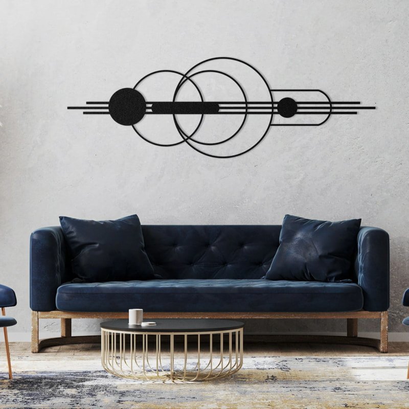 Laser Cut Abstract Geometric Wall Art