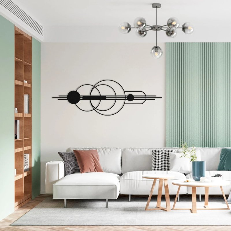 Laser Cut Abstract Geometric Wall Art