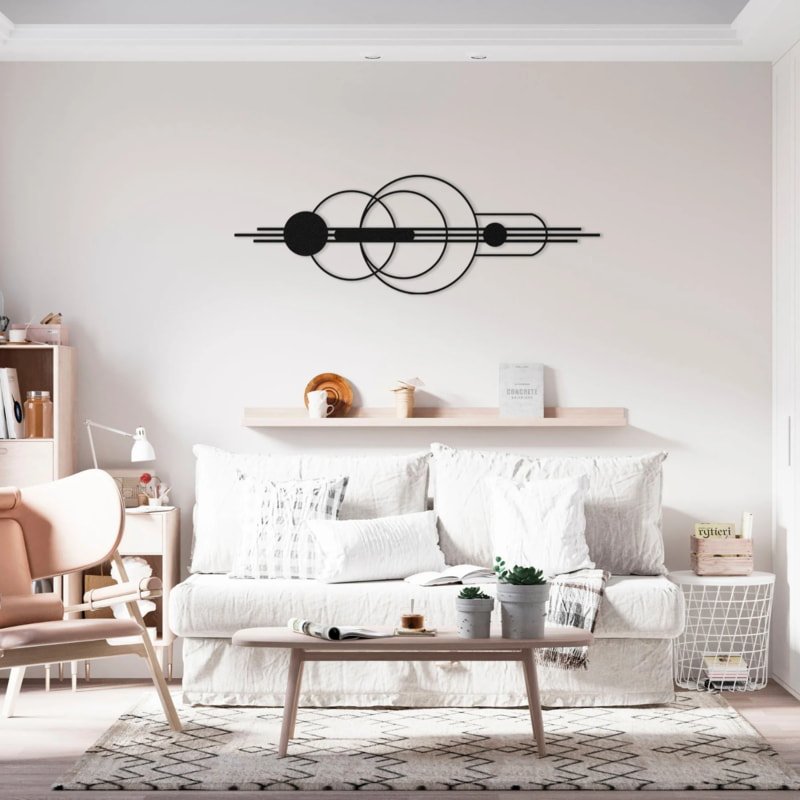 Laser Cut Abstract Geometric Wall Art