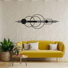 Laser Cut Abstract Geometric Wall Art