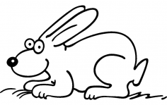 Rabbit 2 dxf File