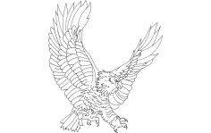 Eagle Attack dxf File