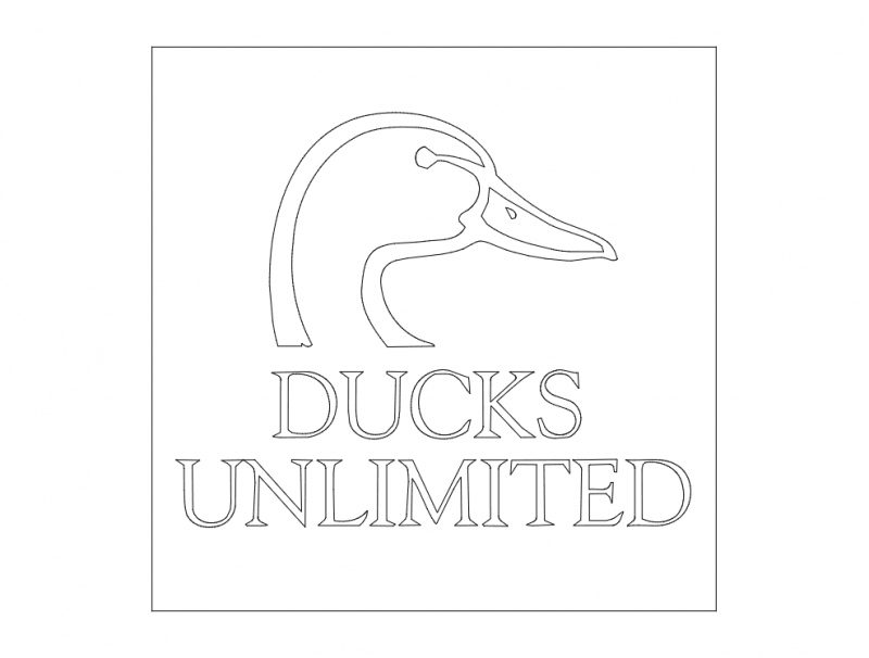 فایل Ducks Unlimiteddxf