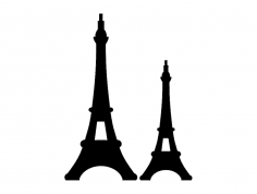 Fichier dxf Tour Eiffel
