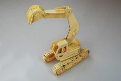 Excavator Model Laser Cutting plans PDF File