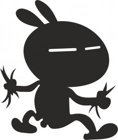 Tuzki Rabbit Zayats Tuzki Free Vector