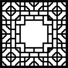 Ornamental Pattern dxf File