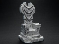 Fantasy Throne 3D Printer Model