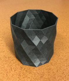 Low Poly Pencil Cup/Holder 3D Printer Model