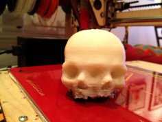 Triclops Baby Skull 3D Printer Model