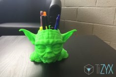 Pot à Crayons / Pen Holder Starwars Yoda 3D Printer Model